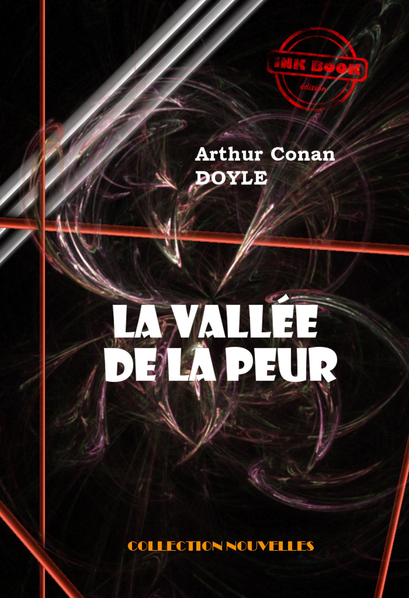 ebook cover of La vallée de la peur, by Arthur Conan Doyle
