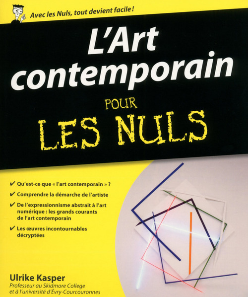 Couverture ebook de L'Art contemporain Pour les Nuls, de Ulrike Kasper