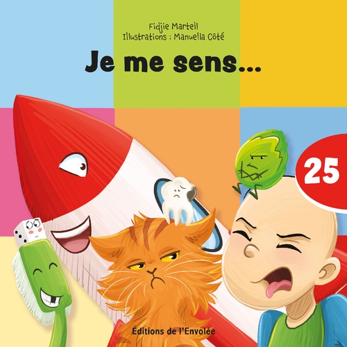 Couverture ebook de Je me sens..., de Fidjie Martel
