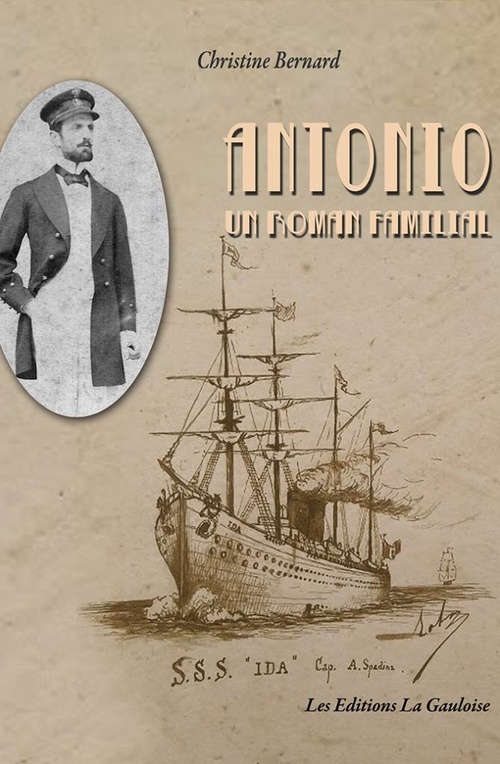 Couverture ebook de Antonio, de Christine Bernard