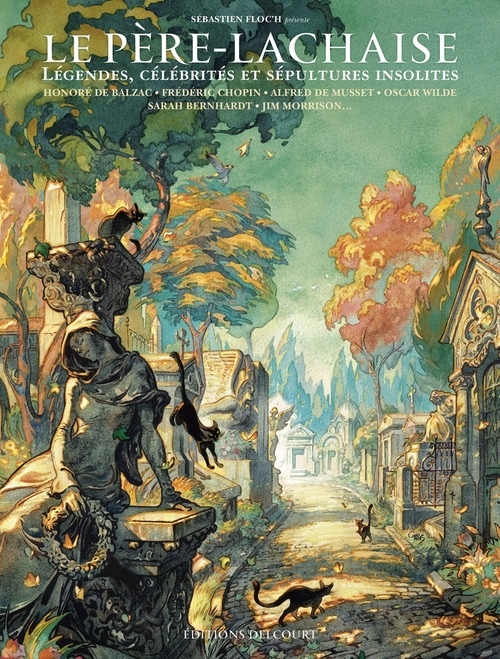 Couverture ebook de Père-Lachaise - Légendes, célébrités et sépultures insolites, de Sébastien Floc'h