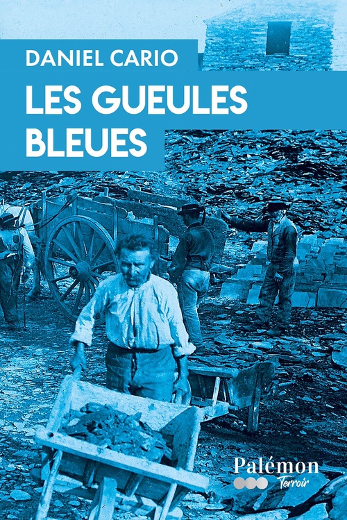 ebook cover of Les gueules bleues, by Daniel Cario