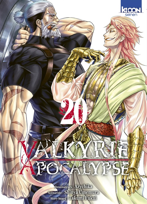 Couverture ebook de Valkyrie Apocalypse T20, de Shinya Umemura, Takumi Fukui, Ajichika