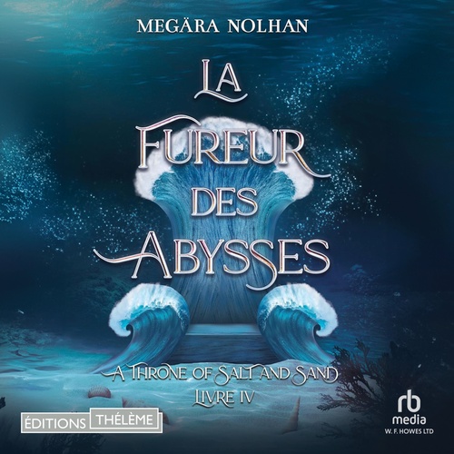 audiobook cover of La Fureur des Abysses, by Megara Nolhan