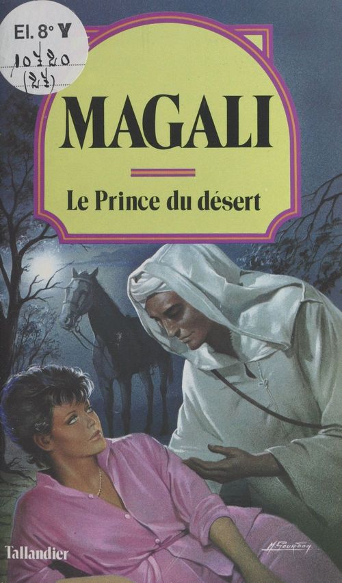 ebook cover of Le prince du désert, by Magali