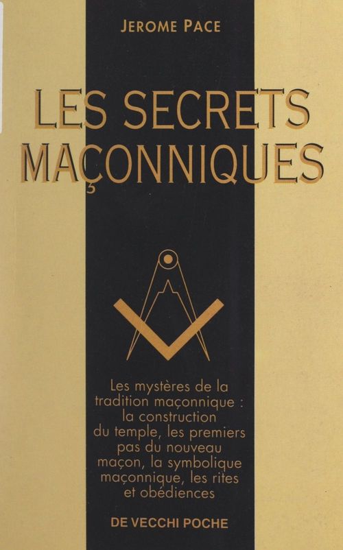 Couverture ebook de Les secrets maçonniques, de Jérôme Pace