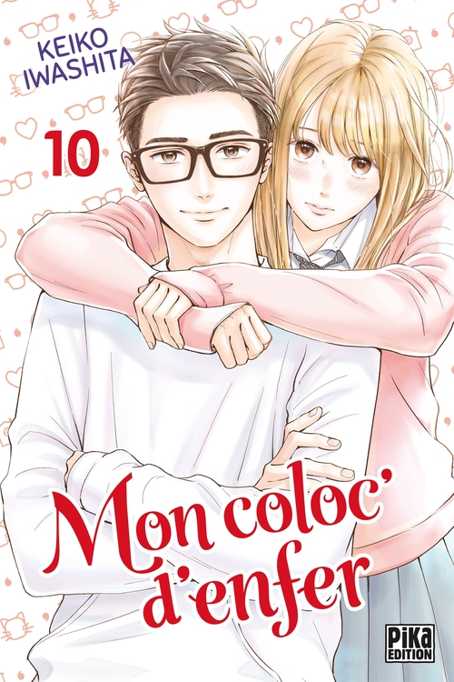 Couverture ebook de Mon coloc' d'enfer T10, de Keiko Iwashita
