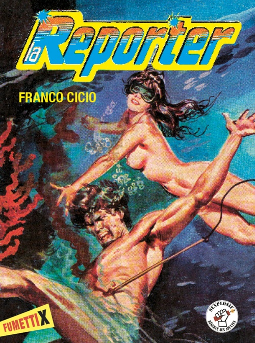 ebook cover of La Reporter, by Franco Cicio