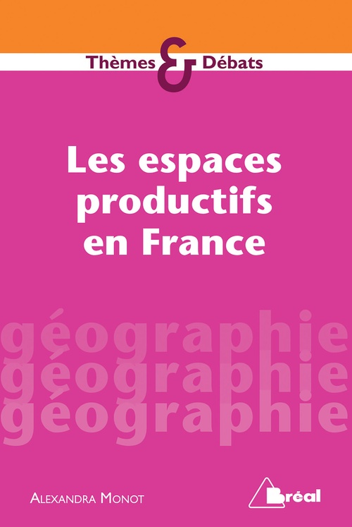 ebook cover of Les espaces productifs en France, by Alexandra Monot