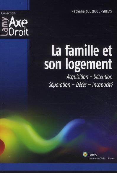 Couverture ebook de La famille et son logement, de Couzigou Suhas