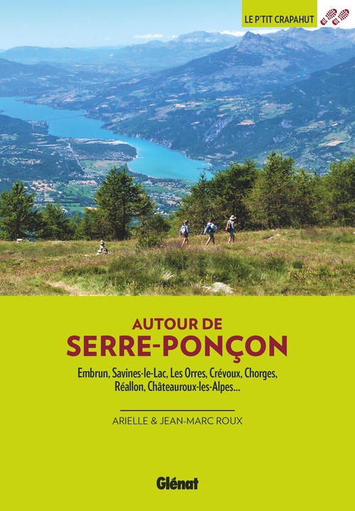 Couverture ebook de Autour de Serre-Ponçon (3e ed), de Jean-Marc Roux