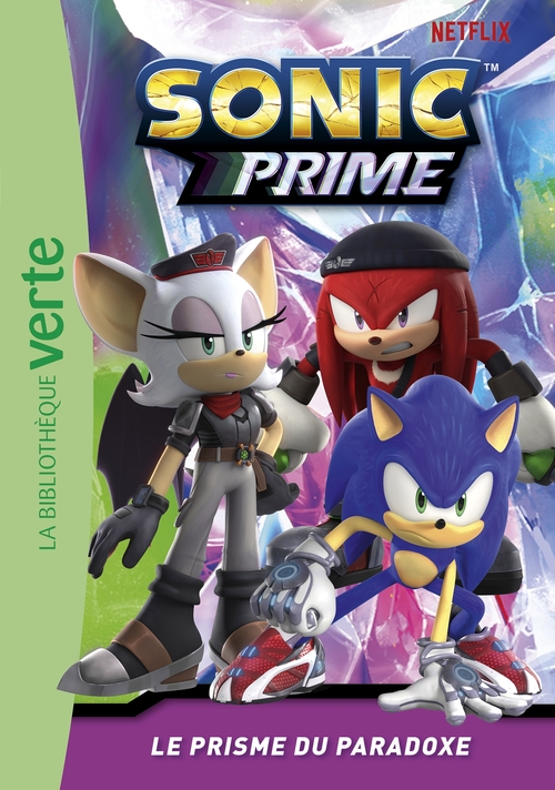 Couverture ebook de Sonic Prime 02 - Le Prisme du Paradoxe, de Sega