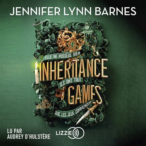 Couverture audiobook de Inheritance Games - tome 01, de Jennifer Lynn Barnes