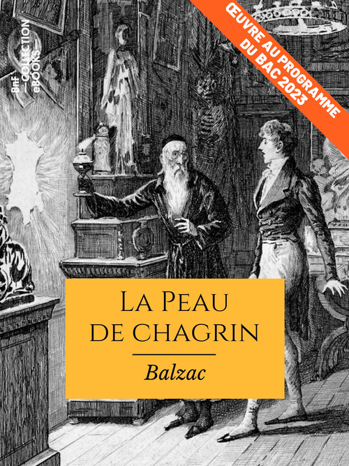Couverture ebook de La Peau de chagrin, de Honoré de Balzac