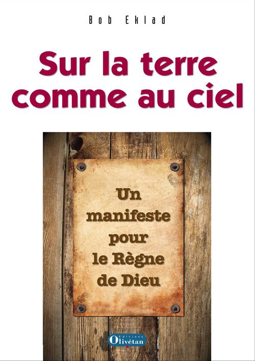 ebook cover of Sur la terre comme au ciel, by Bob Ekblad