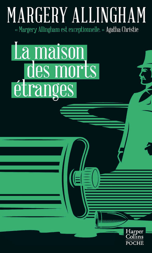 ebook cover of La maison des morts étranges, by Margery Allingham