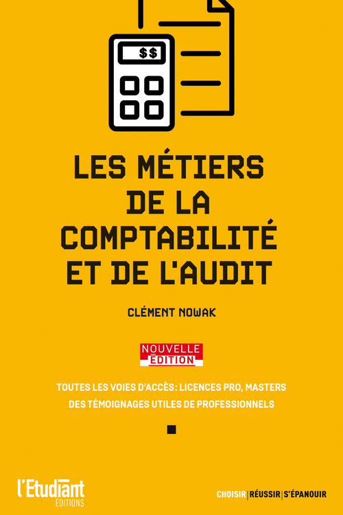 Couverture ebook de Les métiers de la comptabilité et de l'audit, de Clément Nowak