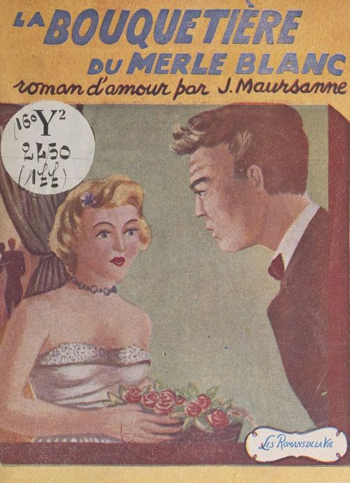 Couverture ebook de La bouquetière du Merle blanc, de Jean Maursanne