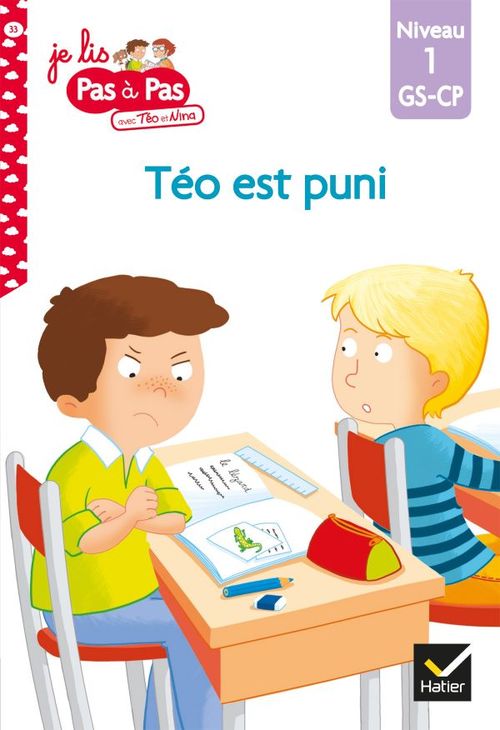 ebook cover of Téo et Nina GS-CP Niveau 1 - Téo est puni, by Isabelle Chavigny, Marie-Hélène Van Tilbeurgh