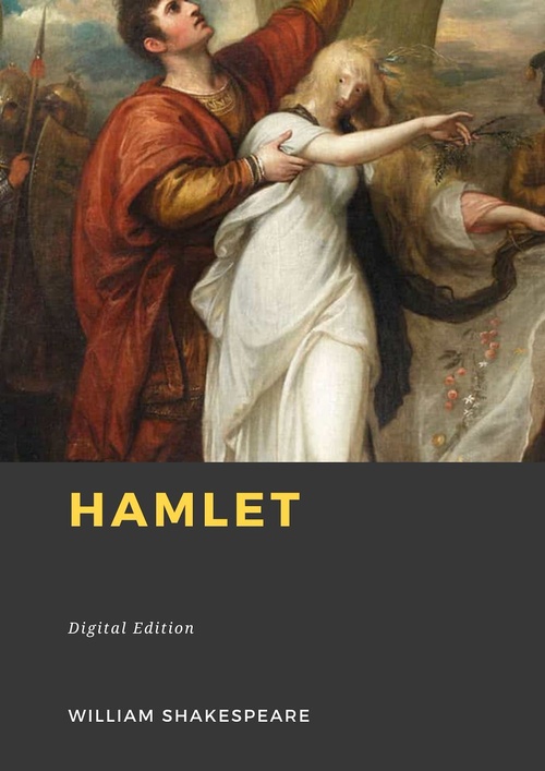 Couverture ebook de Hamlet, de William Shakespeare