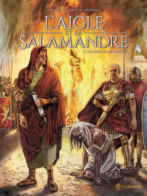 ebook cover of L'Aigle et la Salamandre T02 - Les Deux Salamandres, by Stephane Piatzszek
