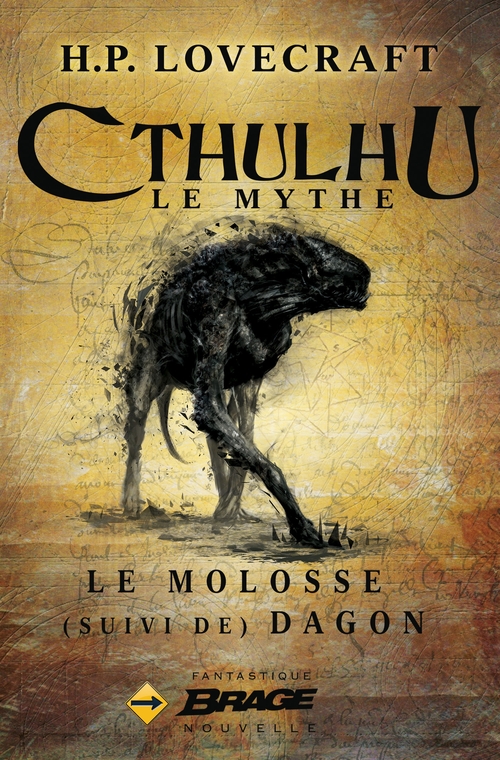 Couverture ebook de Le Molosse (suivi de) Dagon, de H.P. Lovecraft