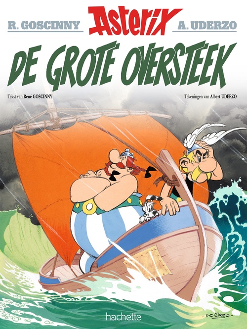 Couverture ebook de 22 De grote oversteek (E-book), de René Goscinny, Albert Uderzo