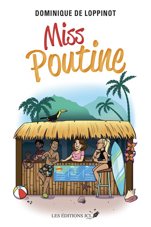 ebook cover of Miss Poutine, by Dominique de Loppinot