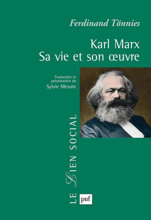 Couverture ebook de Karl Marx. Sa vie et son oeuvre, de Ferdinand Tonnies