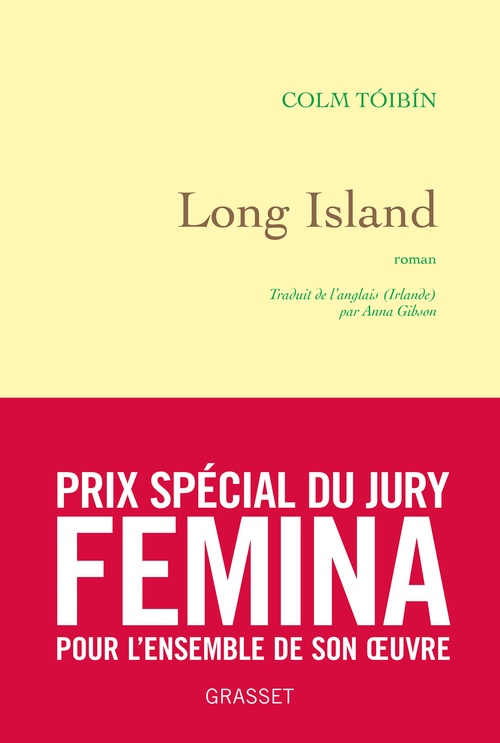 ebook cover of Long Island, by Colm Tóibín
