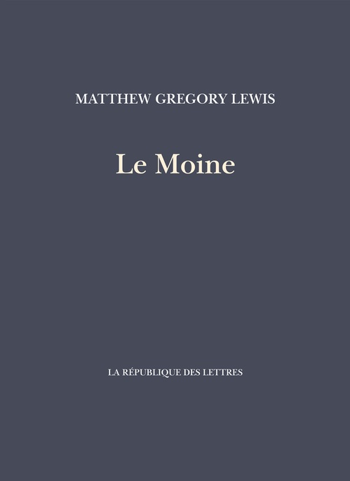 Couverture ebook de Le Moine, de Matthew-gregory Lewis