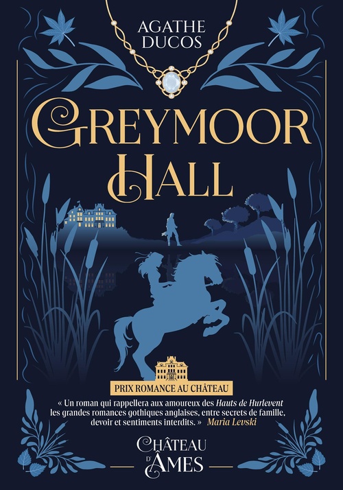 ebook cover of Greymoor Hall, by Agathe Ducos
