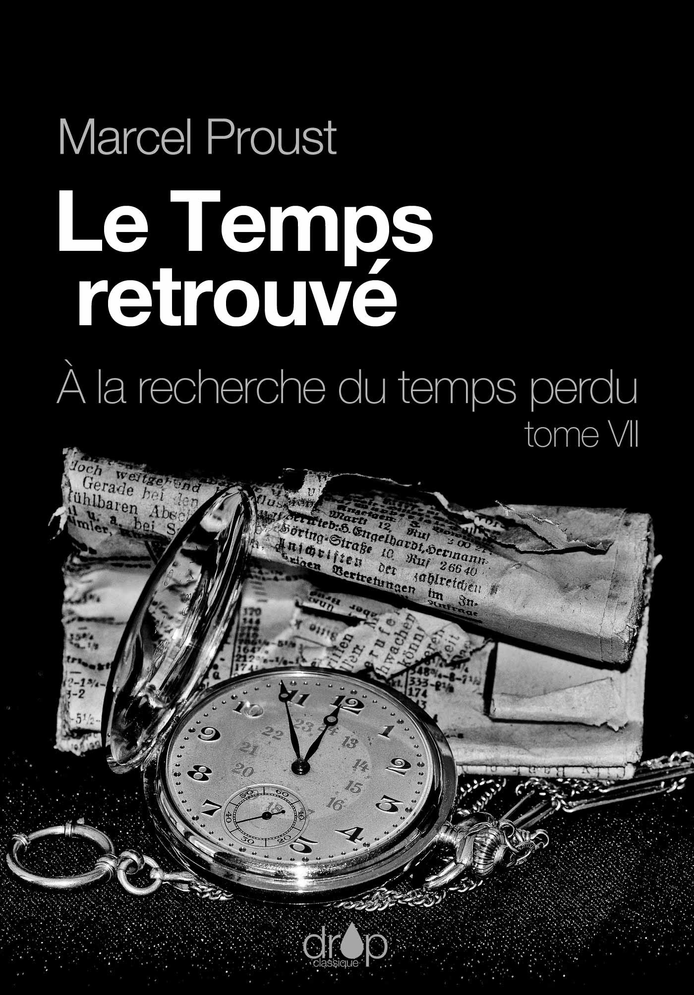 Couverture ebook de Le Temps retrouvé, de Marcel Proust