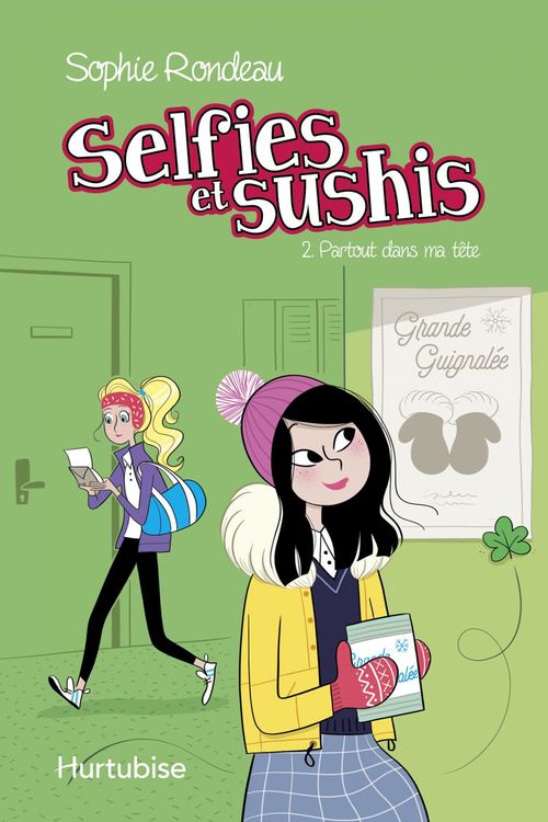 Couverture ebook de Selfies et sushis T2 - Partout dans ma tête, de Sophie Rondeau