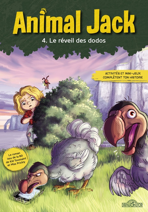 Couverture ebook de Animal Jack - Tome 4 Le Réveil des dodos, de DUPUIS
