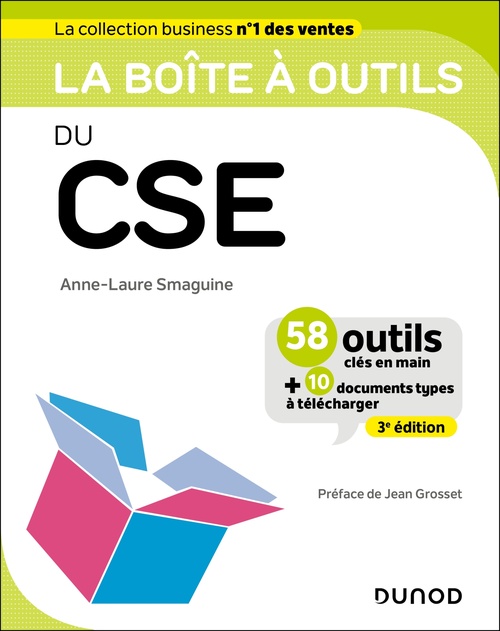 ebook cover of La boîte à outils du CSE - 3e éd., by Anne-Laure Smaguine