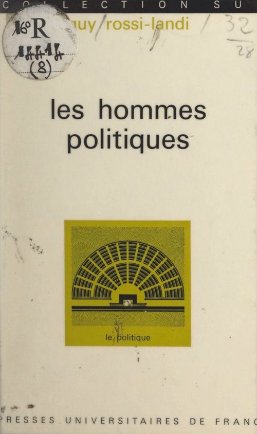 ebook cover of Les hommes politiques, by Guy Rossi-Landi