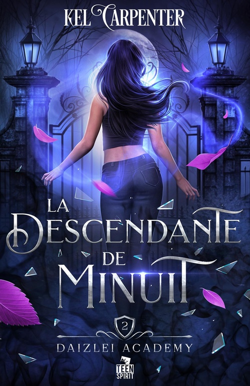 Couverture ebook de La Descendante de Minuit, de Kel Carpenter