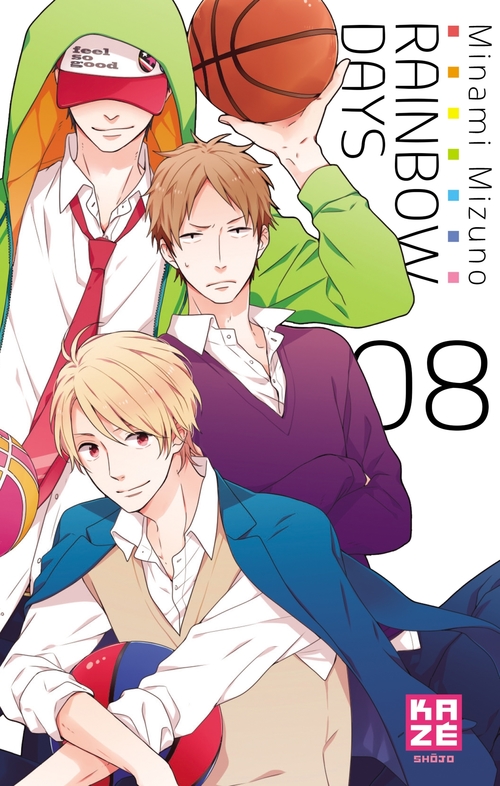 Couverture ebook de Rainbow Days T08, de Minami Mizuno