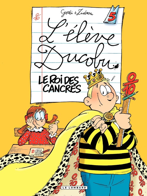 ebook cover of L'Elève Ducobu - Tome 5 - Le roi des Cancres, by Zidrou, Godi