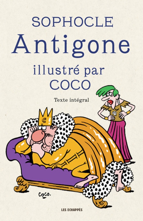 ebook cover of Antigone illustré par Coco, by Coco