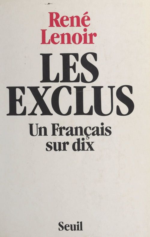 Couverture ebook de Les exclus, de René Lenoir