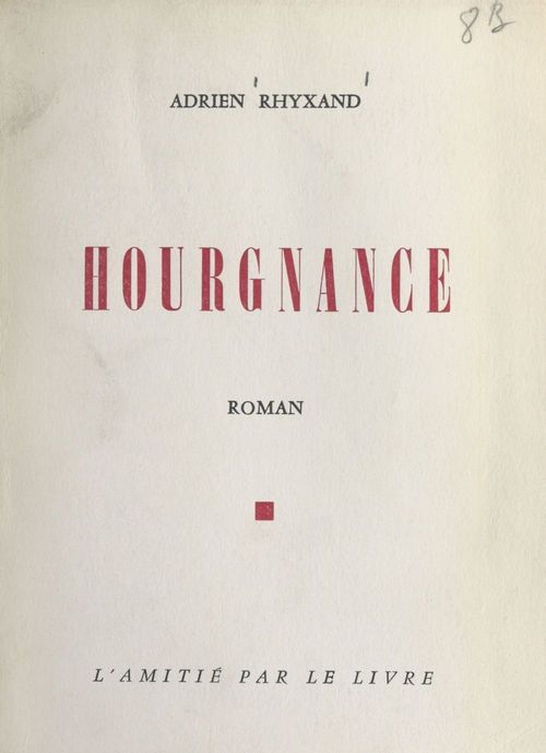 ebook cover of Hourgnance, by Adrien Rhyxand