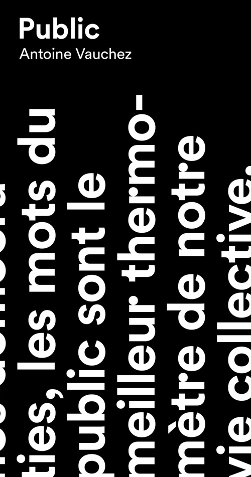 Couverture ebook de Public, de Antoine Vauchez