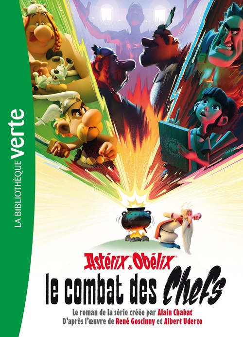 Couverture ebook de Astérix & Obélix : Le Combat des Chefs - Le roman de la série XXL, de Éditions Albert René