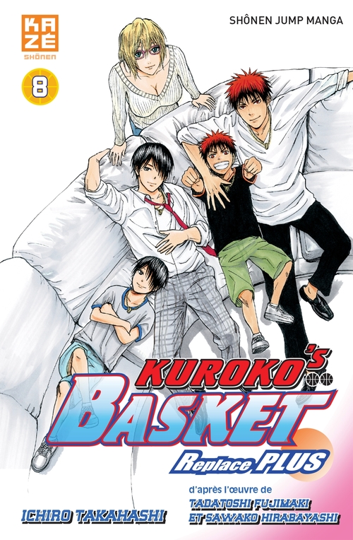 ebook cover of Kuroko's Basket replace plus T08, by Tadatoshi Fujimaki, Ichirô Takahashi
