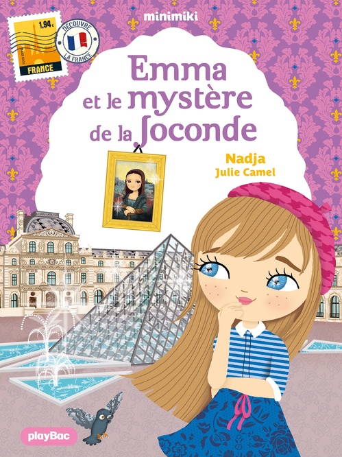 ebook cover of Minimiki - Emma et le mystère de la Joconde - Tome 26, by Nadja