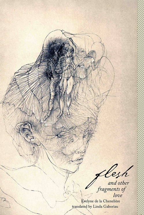ebook cover of Flesh and Other Fragments of Love, by Evelyne De La Chenelière