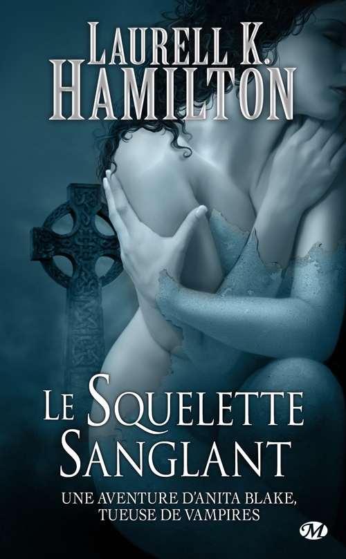 Couverture ebook de Anita Blake, T5 : Le Squelette sanglant, de Laurell k. Hamilton