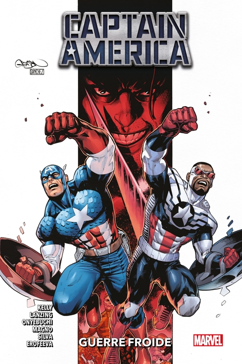 ebook cover of Captain America : Guerre Froide, by Collin Kelly, Jackson Lanzing, Tochi Onyebuchi